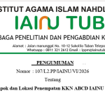 Pengumuman Data Kelompok dan DPL KKN 2026